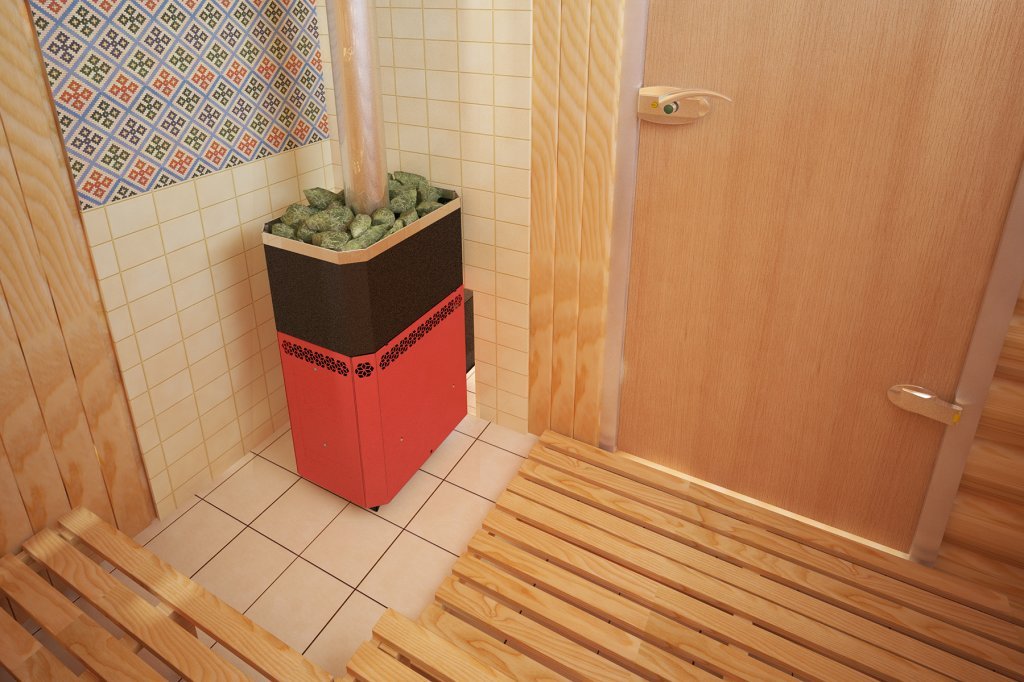 Печь для бани Русь-18 Л Профи - Теплодар